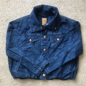 Gap Denim Oversized Cocoon Jacket.